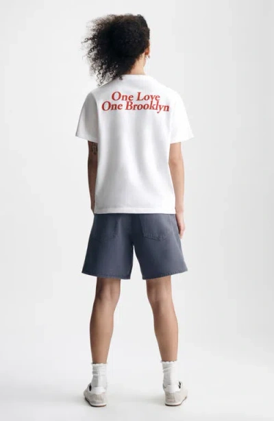 Brooklyn Industries Graphic T-shirt In White