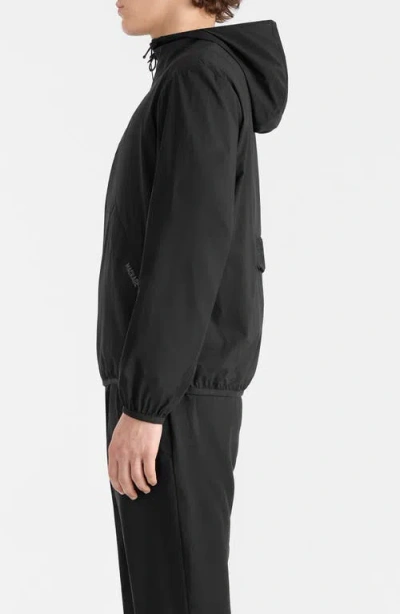 Mackage Reid Packable Rain Jacket In Black