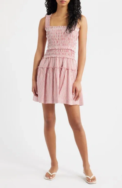 Hill House Home The Azalea Mini Nap Dress In Pink