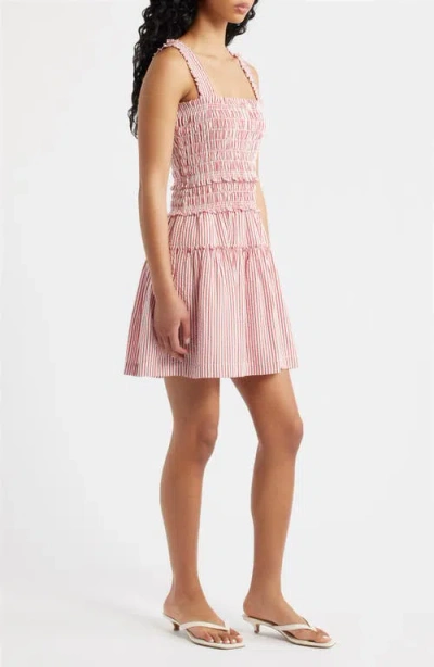 Hill House Home The Azalea Mini Nap Dress In Pink