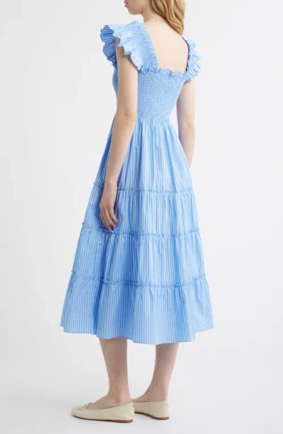 Hill House Home The Maternity Ellie Maxi Nap Dress Bluebird