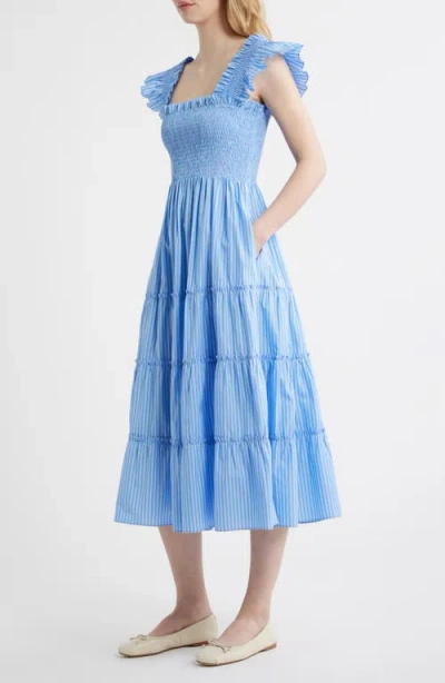 Hill House Home The Maternity Ellie Maxi Nap Dress Bluebird