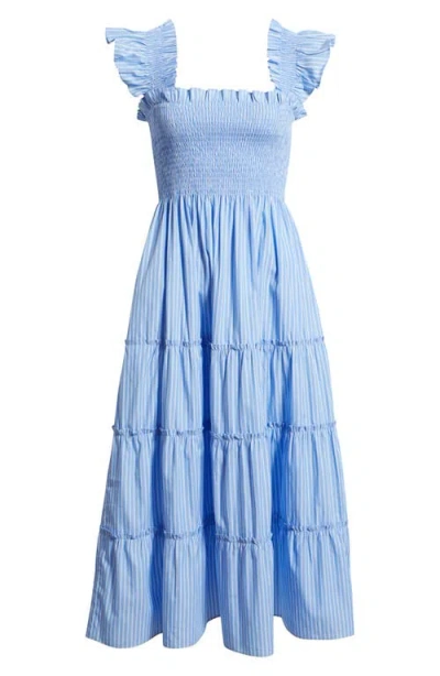 Hill House Home The Maternity Ellie Maxi Nap Dress Bluebird