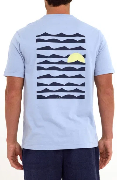 Threads 4 Thought Soft Wash Setting Sun Graphic T-shirt In Blue