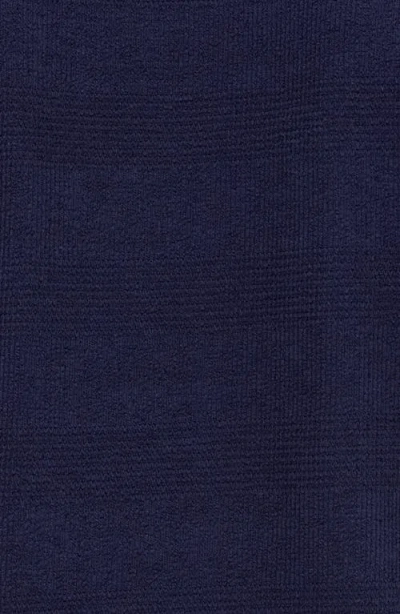 Threads 4 Thought Wayne Stripe Jacquard Terry Cloth Drawstring Shorts In Blue