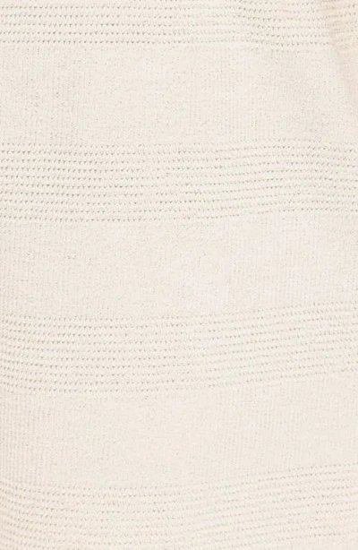 Threads 4 Thought Wayne Stripe Jacquard Terry Cloth Drawstring Shorts In White