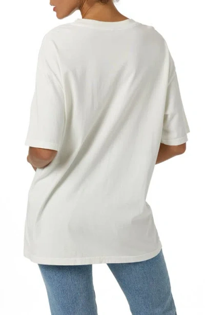O'neill Wave Tone Oversize Graphic T-shirt In White