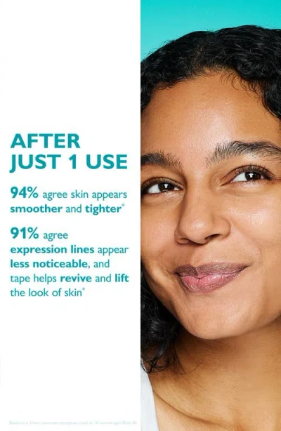 Peter Thomas Roth Peptide Skinjection™ Peptide-infused Face & Eye Tape In Transparent