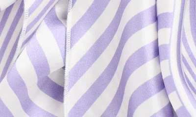 Rag & Bone Gia Silk Square Scarf In Purple