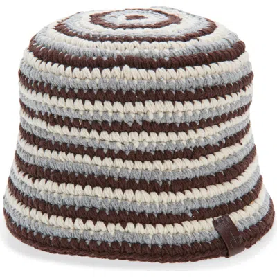 Rag & Bone Lou Stripe Knit Hat In Multi
