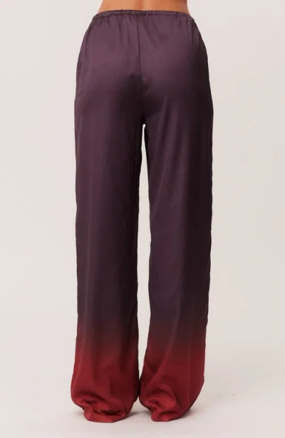 Sndys Amaya Satin Pants In Multi