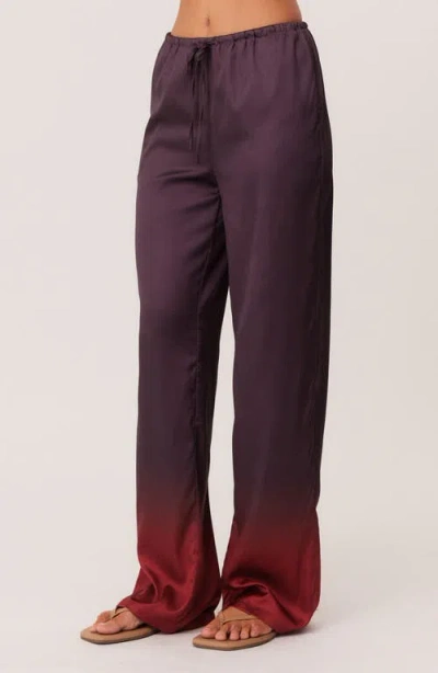 Sndys Amaya Satin Pants In Multi