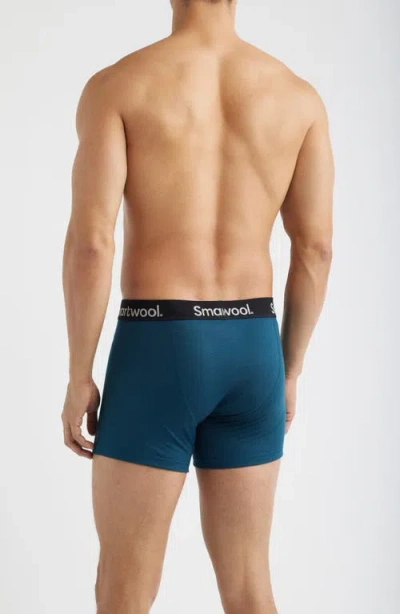 Smartwool Active Boxer Briefs In Blue