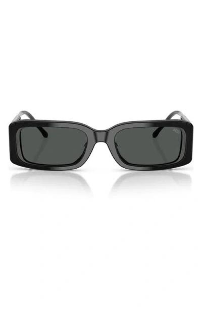 Diesel Rectangle-frame Sunglasses In Black