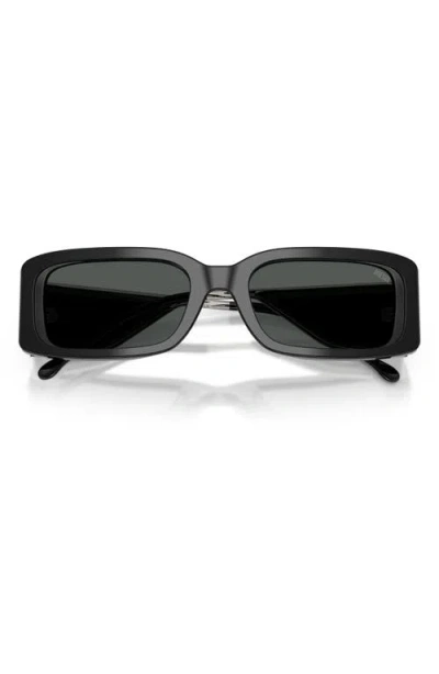 Diesel Rectangle-frame Sunglasses In Black
