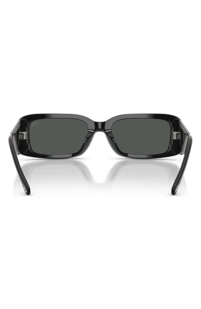 Diesel Rectangle-frame Sunglasses In Black