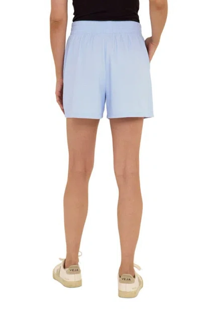 Threads 4 Thought Gwyneth Smocked Pull-on Shorts In Blue