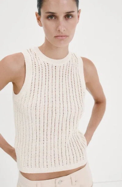 Mango Sito Top In White