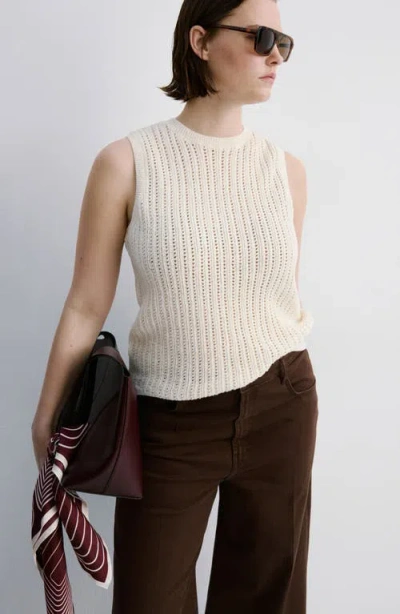 Mango Sito Top In White