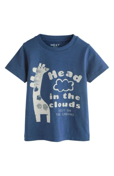 Next Kids' Assorted 3-pack Cotton T-shirts In Multi