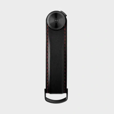 Orbitkey Pro Leather Key Organiser In Black