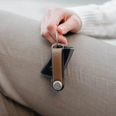 Orbitkey Hybrid Leather Key Organiser In Pattern