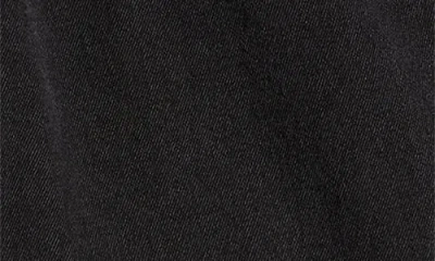 Obey Easy Pull-on Denim Shorts In Black