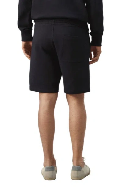 Mango Cotton Drawstring Shorts In Black