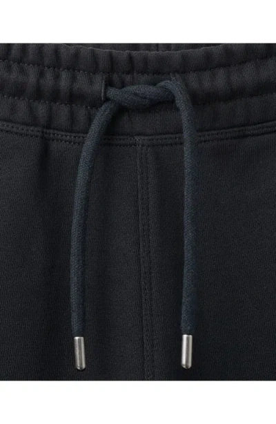 Mango Cotton Drawstring Shorts In Black
