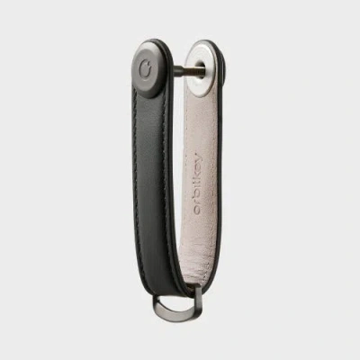 Orbitkey Leather Key Organiser In Black