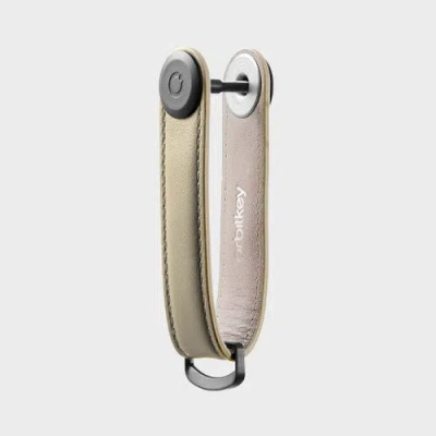 Orbitkey Leather Key Organiser In Neutral