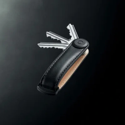 Orbitkey Leather Key Organiser In Black