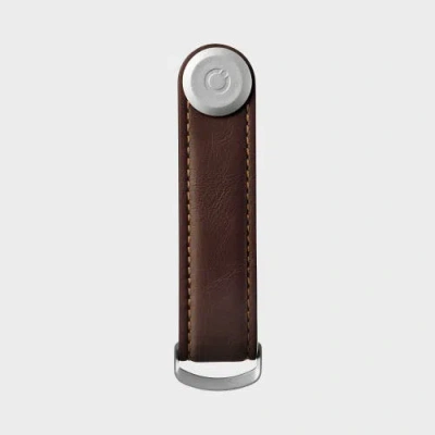 Orbitkey Leather Key Organiser In Brown