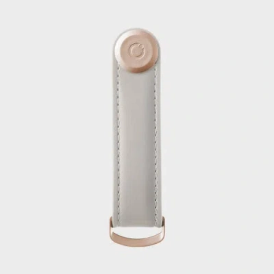 Orbitkey Leather Key Organiser In Gray