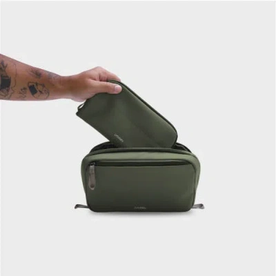 Orbitkey 2-in-1 Tech Accessory Pouch In Green