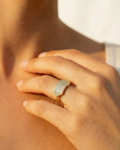 Native Gem Id Ring In Gold