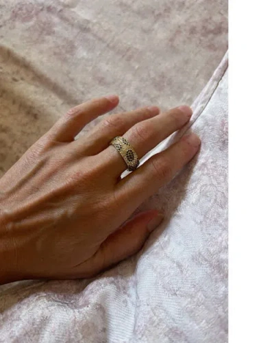 Native Gem Mini Billionaire Ring In Multi