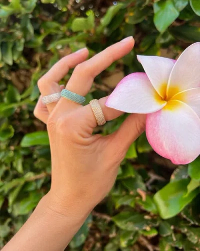 Native Gem Mini Billionaire Ring In Gold