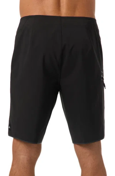 O'neill Hyperfreak Tech Solid Board Shorts In Black