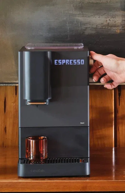 Terra Kaffe Demi Compact Fully Automatic Espresso Machine In Black