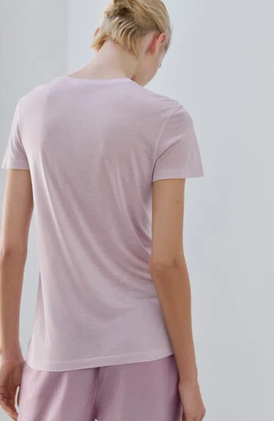 Mango Short Sleeve T-shirt In Pink