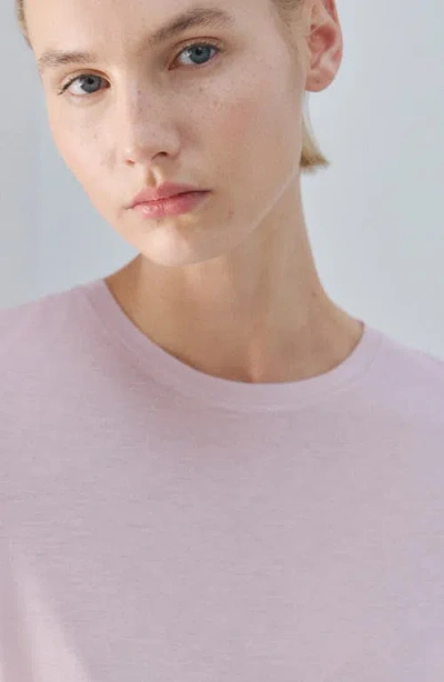 Mango Short Sleeve T-shirt In Pink