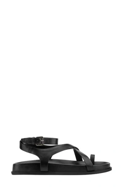 Marc Fisher Ltd Bevy Ankle Strap Sandal In Black