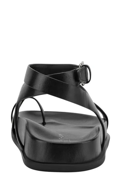 Marc Fisher Ltd Bevy Ankle Strap Sandal In Black