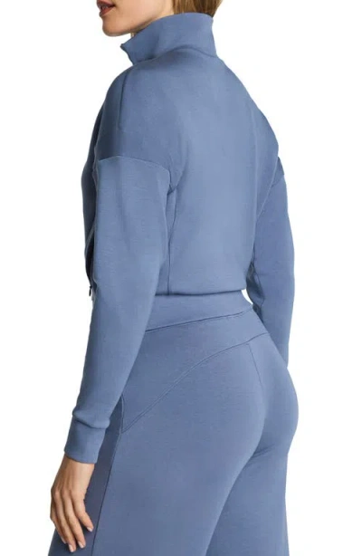 Spanx ® Airessentials Track Jacket In Blue