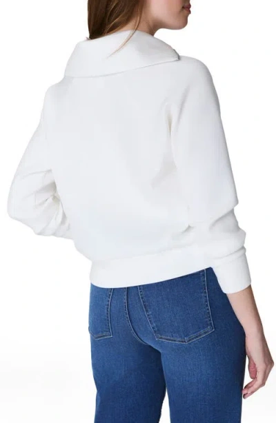Spanx ® Airessentials Half Zip Sweatshirt In White