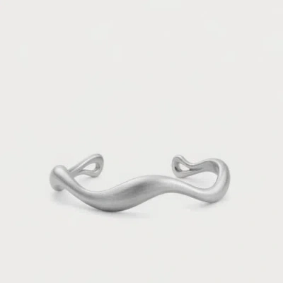 Yoj Magma Cuff In Silver