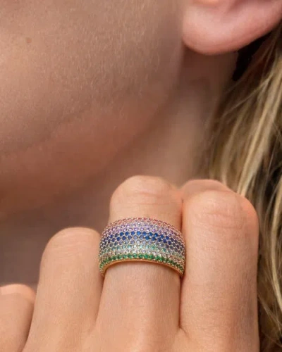 Native Gem Billionaire Ring In Multi