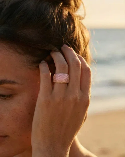 Native Gem Billionaire Ring In Pink
