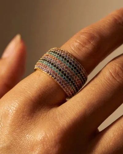 Native Gem Billionaire Ring In Multi